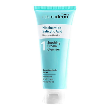 COSMODERM NIACINAMIDE SOOTHING CREAM CLEANSER 125ML