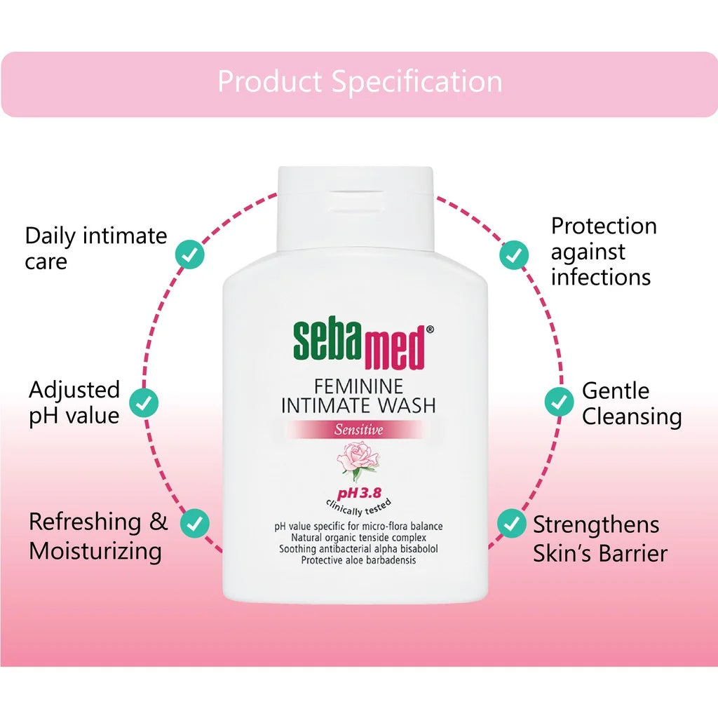 SEBAMED FEMININE WASH 200ML