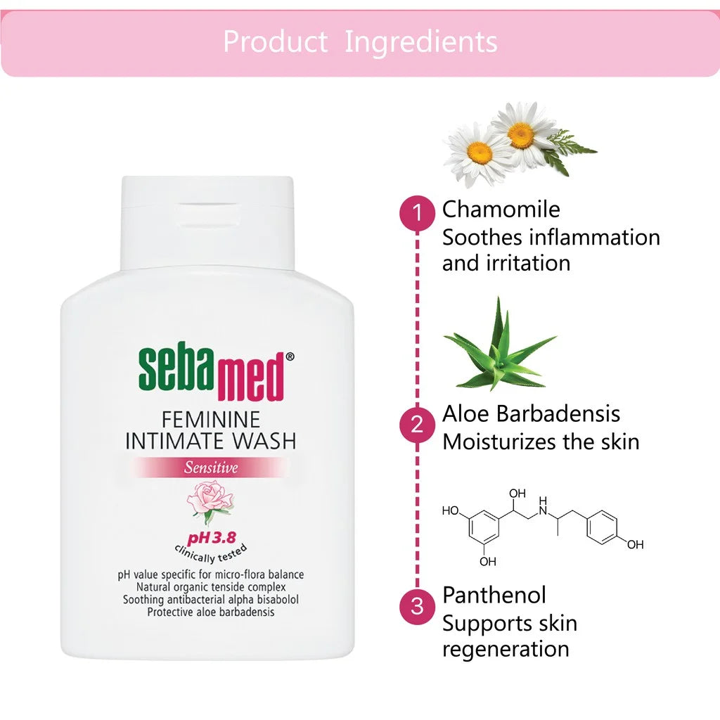 SEBAMED FEMININE WASH 200ML
