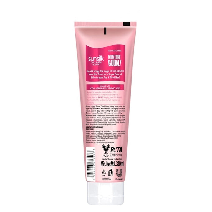 SUNSILK MOISTURE BOOM CONDITIONER 330ML