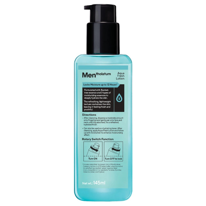 MENTHOLATUM MEN AQUA FRESH LOTION 145ML
