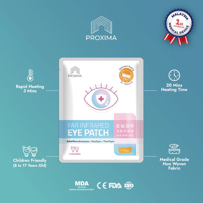 PROXIMA FAR INFRARED EYE PATCH KIDS 5S
