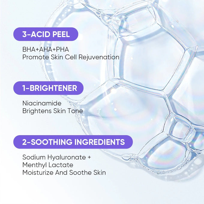 SKINTIFIC AHA BHA PHA EXFOLIATING PADS 130ML