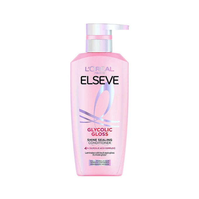 L'OREAL PARIS ELSEVE GLYCOLIC GLOSS CONDITIONER 375ML