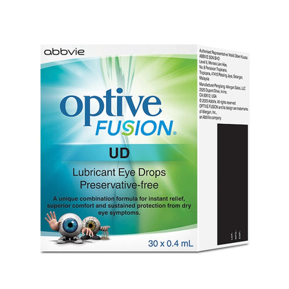 ALLERGAN OPTIVE FUSION UD LUBRICANT EYE DROP 30X0.4ML