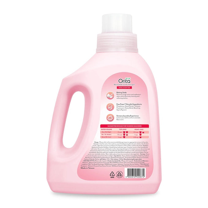 ORITA BAKING SODA LIQUID DETERGENT (ROSE)