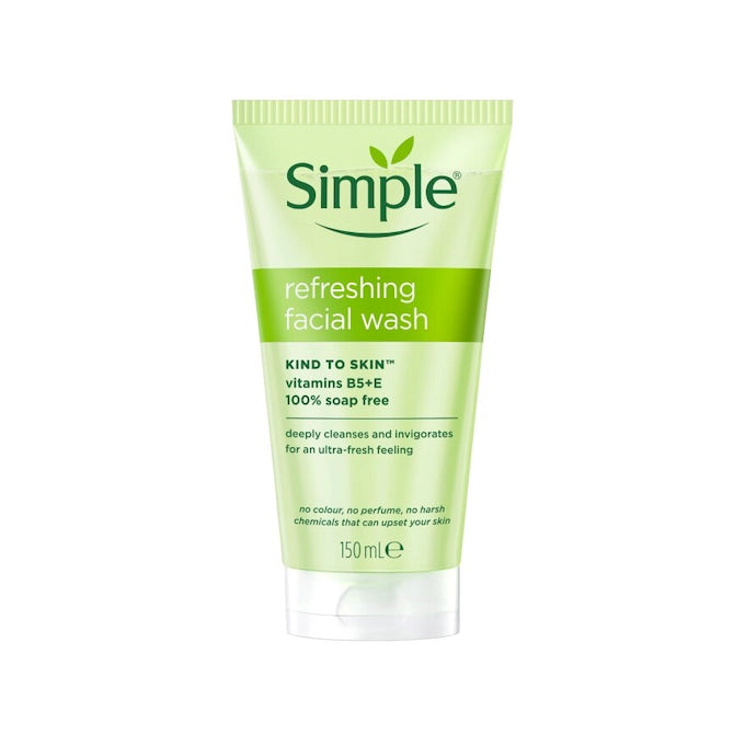 SIMPLE KIND TO SKIN REFRESHING FACIAL WASH GEL 150ML