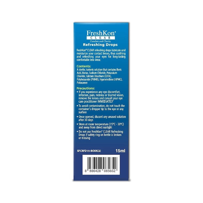 FRESHKON CLEAR REFRESHING DROPS 15ML