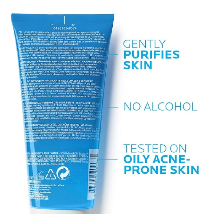 LA ROCHE POSAY EFFACLAR FOAMING GEL CLEANSER 200ML