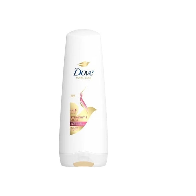 DOVE STRAIGHT & SILKY CONDITIONER 300ML