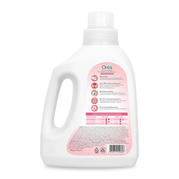 ORITA CLEAN & PROTECT BAKING SODA LAUNDRY DETERGENT 1500G