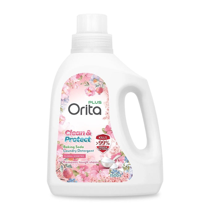 ORITA CLEAN & PROTECT BAKING SODA LAUNDRY DETERGENT 1500G