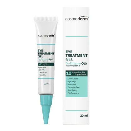 COSMODERM EYE TREATMENT GEL WITH CO-ENZYME Q10 20ML