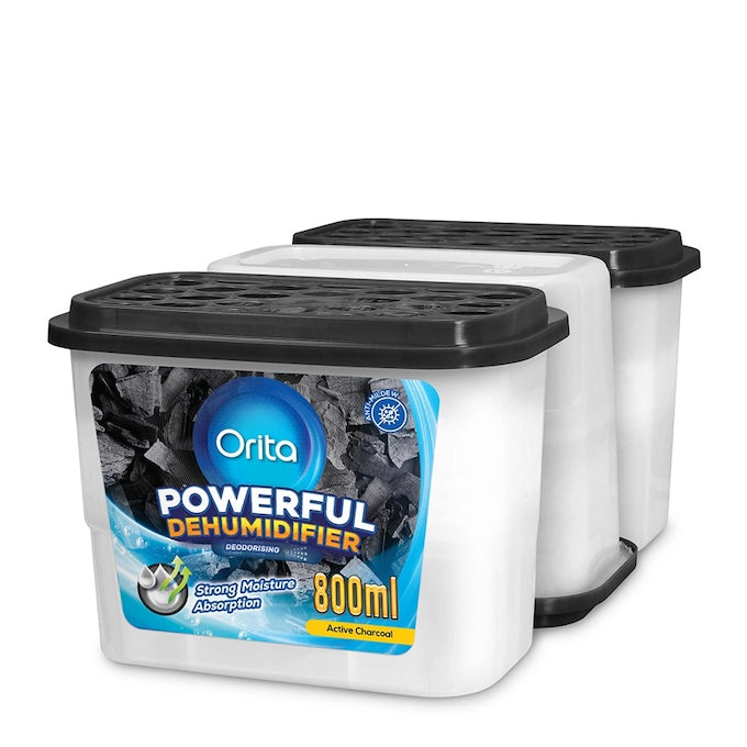ORITA CHARCOAL DEHUMIDIFIER 3X800ML