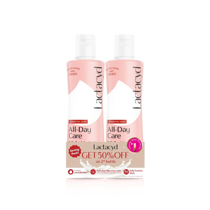 LACTACYD ALL DAY CARE 250ML TWINPACK