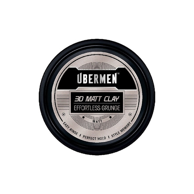 UBERMEN 3D MATT CLAY EFFORTLESS GRUNGE 70G