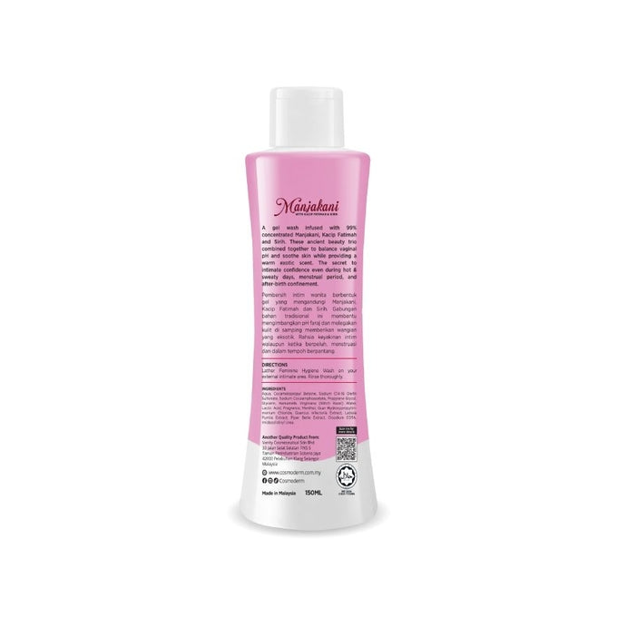 COSMODERM MANJAKANI FEMININE HYGIENE WASH 150ML
