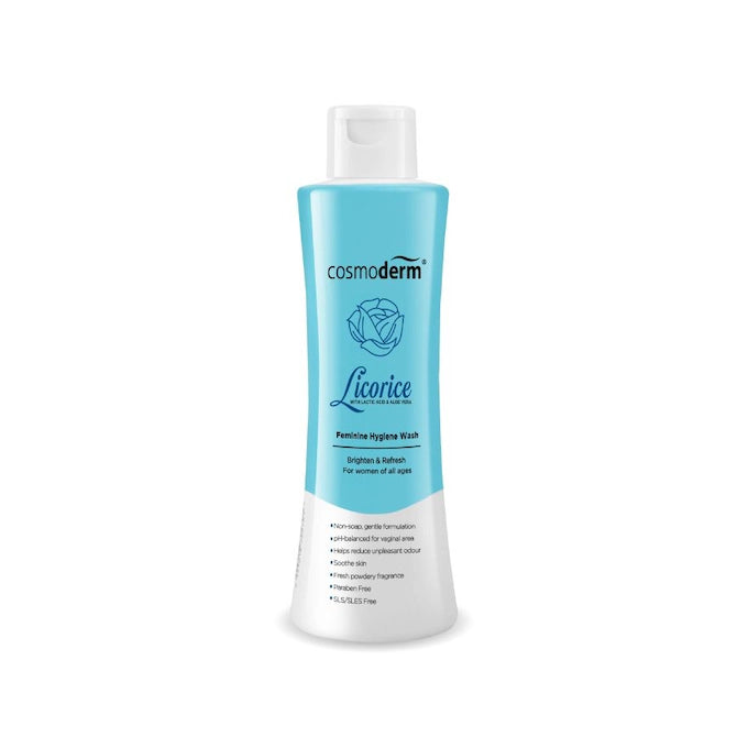 COSMODERM LICORICE FEMININE HYGIENE WASH 150ML