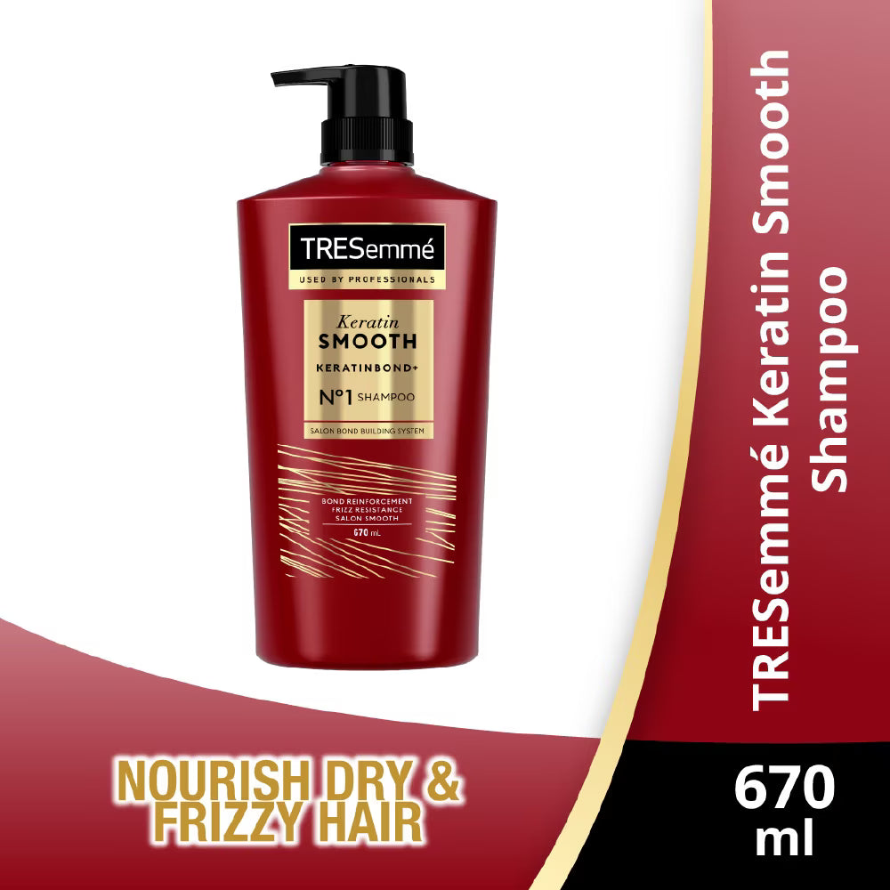TRESEMME KERATIN SMOOTH SHAMPOO 670ML
