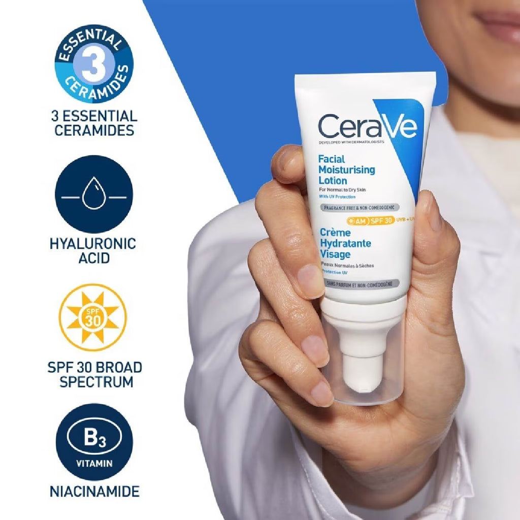 CERAVE AM FACIAL MOISTURIZING LOTION 52 ML