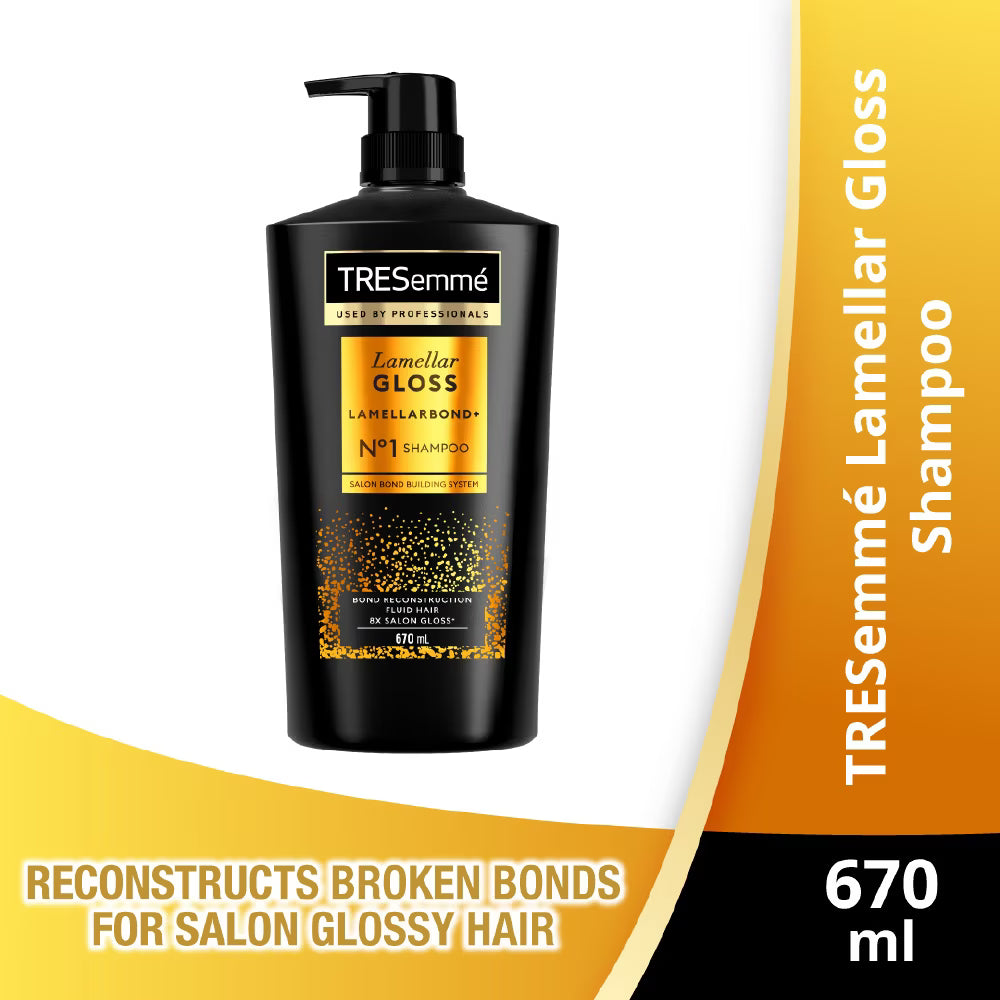 TRESEMME LAMELLAR GLOSS SHAMPOO 670ML
