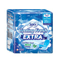 SOFY COOLING FRESH EXTRA DAY ULTRA SLIM WING 25CM 12S