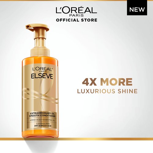 L'OREAL ELSEVE EXTRAORDINARY OIL SMOOTH CONDITIONER DRY & FRIZZY HAIR 440ML