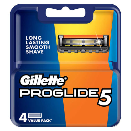 GILLETTE FUSION PROGLIDE BASE CARTRIDGES 4S